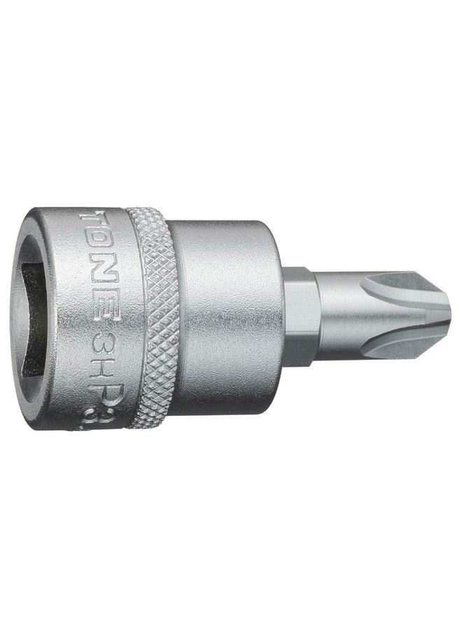 TONE Driver Bit Socket 3H-P3 3/8" Inch Drive (+) No.3 - Image 4
