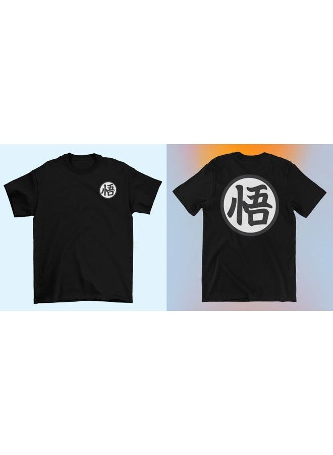 ALLNTRENDS Adult T Shirt Training Symbol Trendy Shirt Popular, Black, M - Image 5