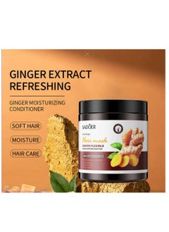 SADOER Ginger Hair Mask Smoothing Flexible Nutrition Hair Care 500 ml  - Image 4