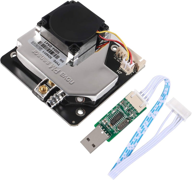 AiTrip PM Sensor SDS011 High Precision PM2.5 Air Quality Detection Sensor Module Super Dust Sensors Digital Output Compatible with Arduino - Image 1