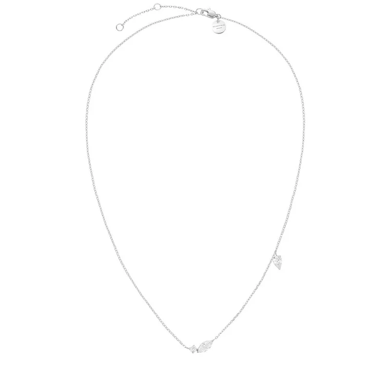 RoseField Rosefield Mix soft Necklace Silver - JNMSS-J1327