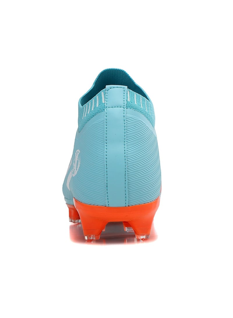 SKY WING Men and Women Soccer Shoes Cleats Professional High Top Breathable Training Football Shoes Unisex Indoor Outdoor Sneakers - Image 4