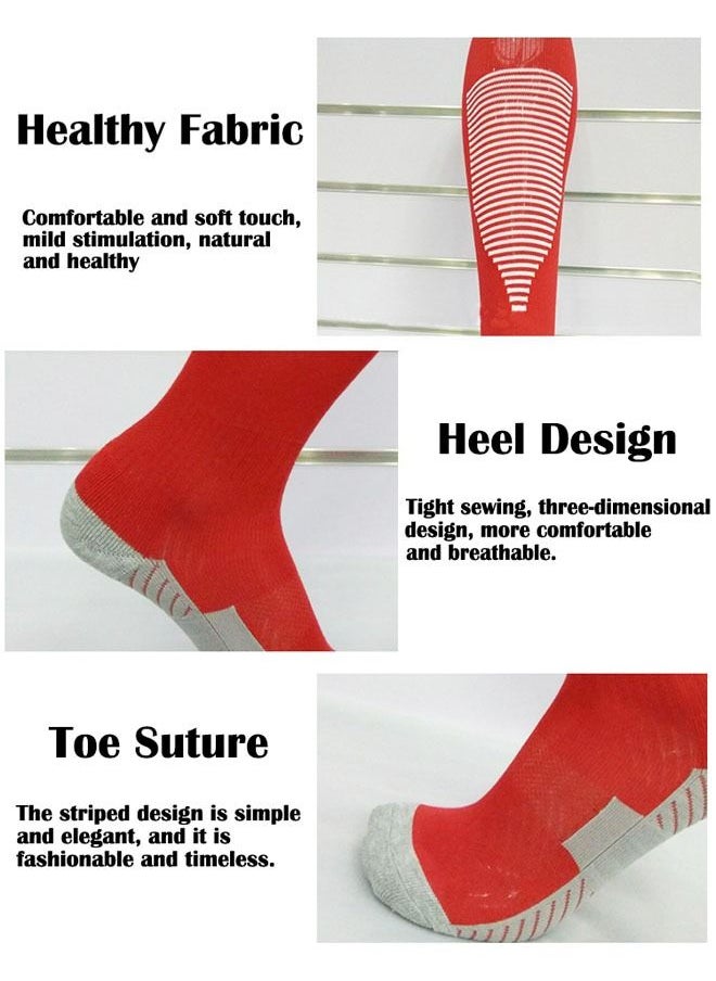 ZCM-HAPPY 2 Pair of Anti Slip Football Socks  - Image 2
