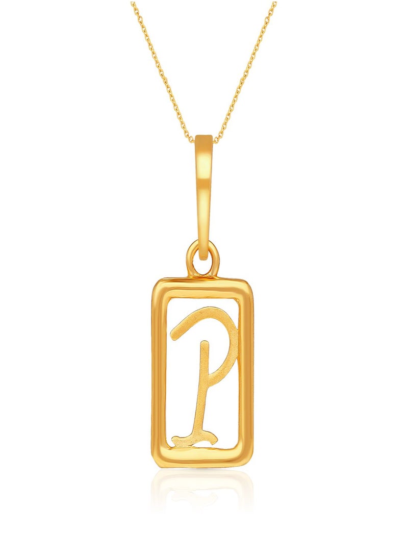 Malabar Gold and Diamonds 22k 916 Purity Gold Pendant for Women DZPN173PY  - Image 1