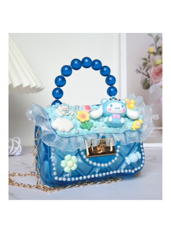 New Children's Cream Glue Handbag DIY Handmade Crossbody Bag Toy 
