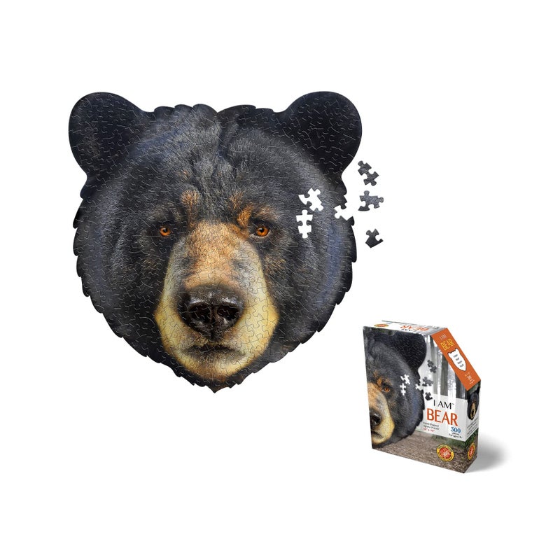 Madd Capp e11even Madd CAPP Puzzles I AM Bear 300 Pieces Animal Shaped Jigsaw Puzzle 6010 - Image 3