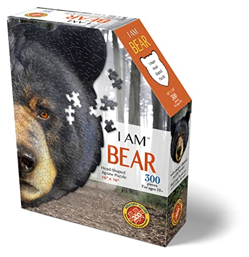 Madd Capp e11even Madd CAPP Puzzles I AM Bear 300 Pieces Animal Shaped Jigsaw Puzzle 6010 - Image 5