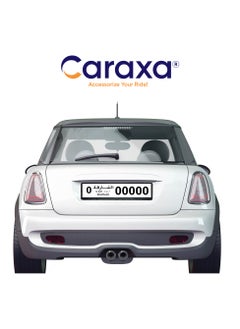 Caraxa Car Number Plate Holder License Plate Cover Frames 1Set Pair Sharjah Standard Size 53Cm Number Plate  - Image 5