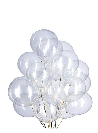 24in Latex Helium Float Balloon (Pack of 12 Pieces, White Transparent) - pzsku/Z0855616BA5DA880E32C4Z/45/_/1663917744/98486bb3-4d01-4e1d-9e64-b7fe18dbf4f4