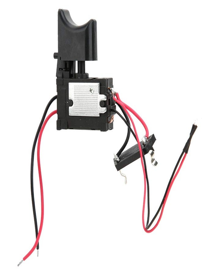 Walfront 7.2-24V Cordless Drill Speed Control Switch Reverse Cordless Drill Trigger Switch with Small Light - Image 1