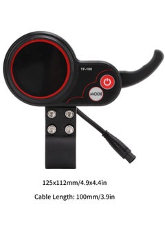 Excefore Electric Scooter Display Panel, 48V TF‑100 Display 6 Pin Communication Instrument, Electric Control Board Compatible with KUGOO M4 Electric Scooter Controller  - Image 4