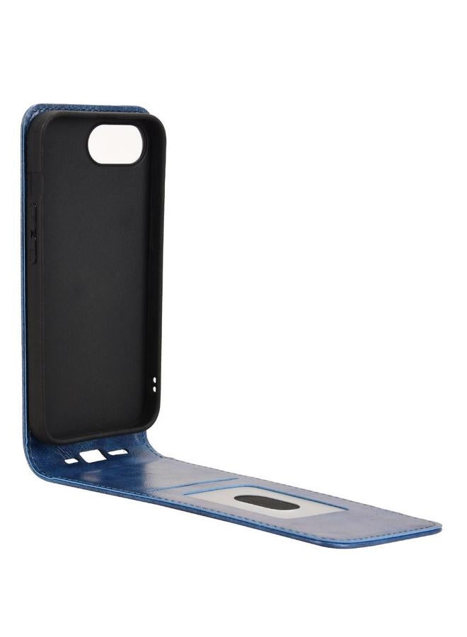 S-TOP Case For iPhone 16e Magnetic Vertical Flip Leather Phone Case - Image 3