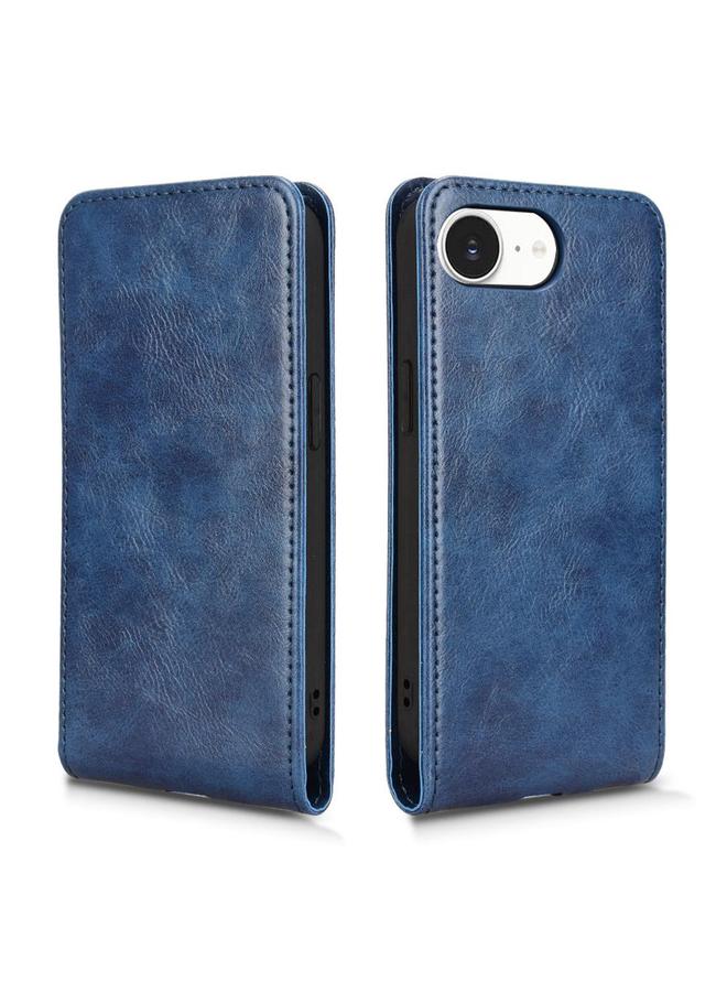 S-TOP Case For iPhone 16e Magnetic Vertical Flip Leather Phone Case - Image 2