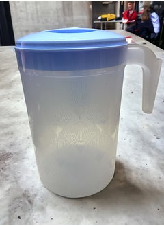 YOLO Yolo Large Plastic Water Kettle/Jug 3.5 Liters, with 4 glass 200ml -Blue  - Image 4