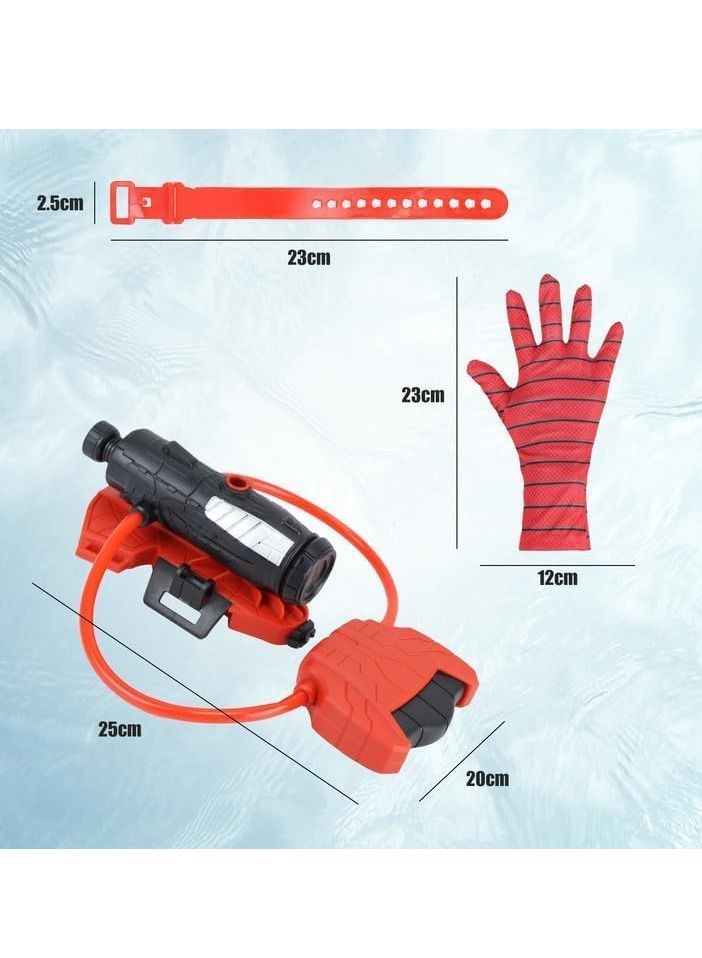 Excefore Hero Launcher Glove, Spider Glove Toys Plastic Cosplay Glove Launcher Wrist Toys, Spider Web Shooter Toy, Role-Play Toys, Spider Glove Toys for 5 Year Old Boys and Girls and Up (2PCS, red)  - Image 4