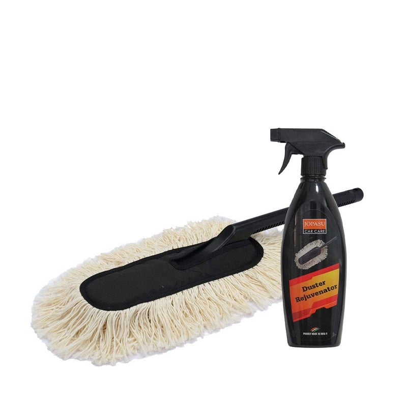 Jopasu Car Duster with Duster Rejuvenator (500 ml, White) (AOCC061) - Image 5