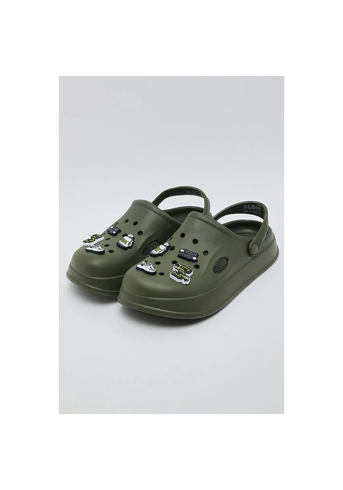 أر أند بي Charm Detail Slingback Clogs