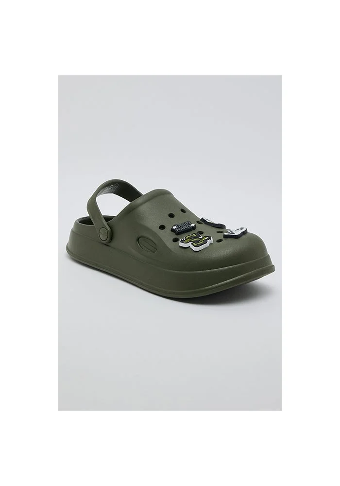أر أند بي Charm Detail Slingback Clogs