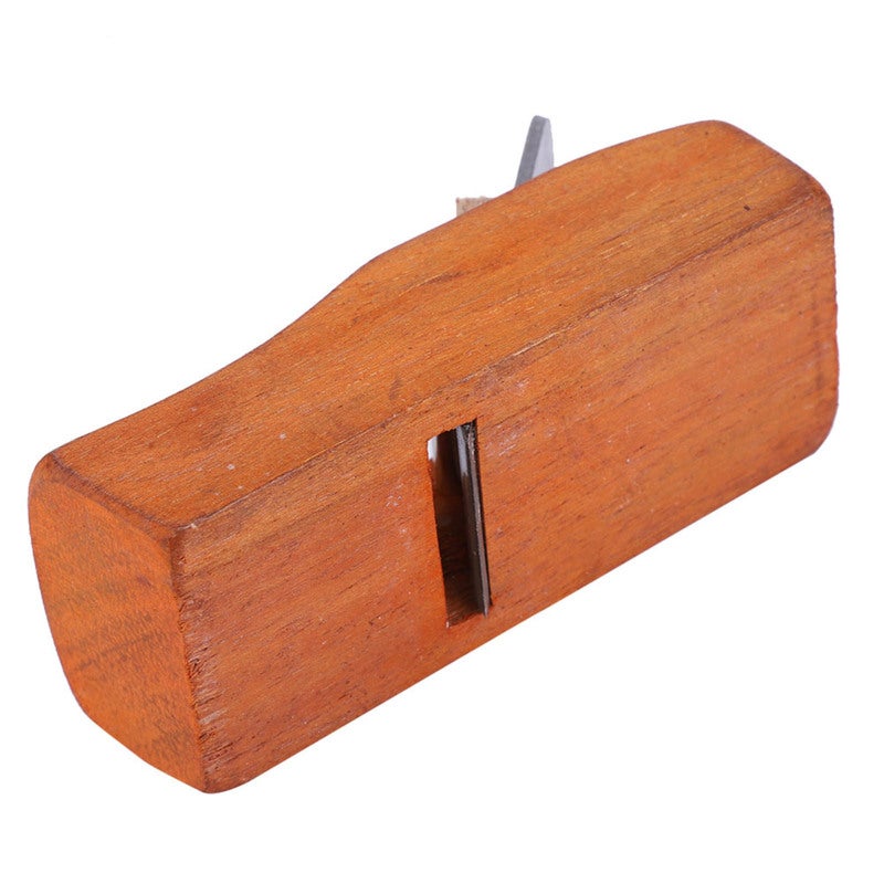 Woodworking Plane: High-density Durable Wood, Sharp Steel Blade, Smooth Planing - Comfortable Grip Mini Hand Tool for Carpenters, DIY Woodcraft Enthusiasts - Image 4