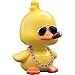 wonuu Cute Yellow Duck Car Ornaments Cool Duck Car Dashboard Decorations Shaking Head Doll - Image 3