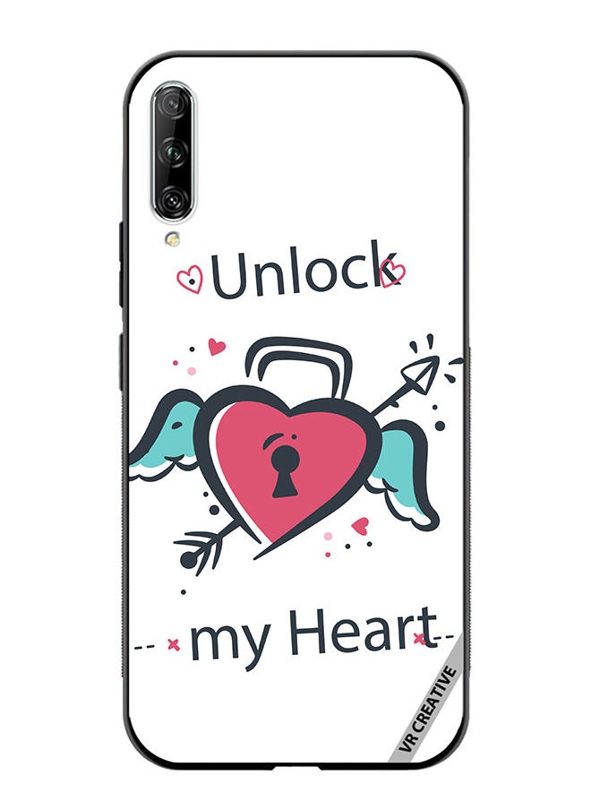 VR CREATIVE Protective Case Cover For Huawei Nova Y9S Unlock My Heart Design Multicolour  - Image 1