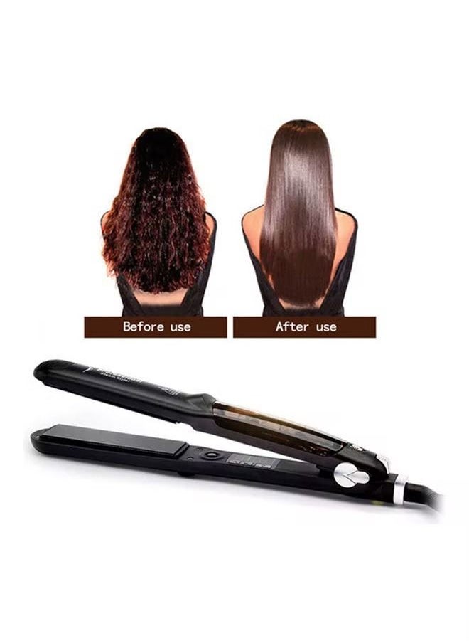Generic - 450f Professional Multi-function Ceramic Spray Steam Hair Straightener Black 36.0x13.5x6cm - Image 1