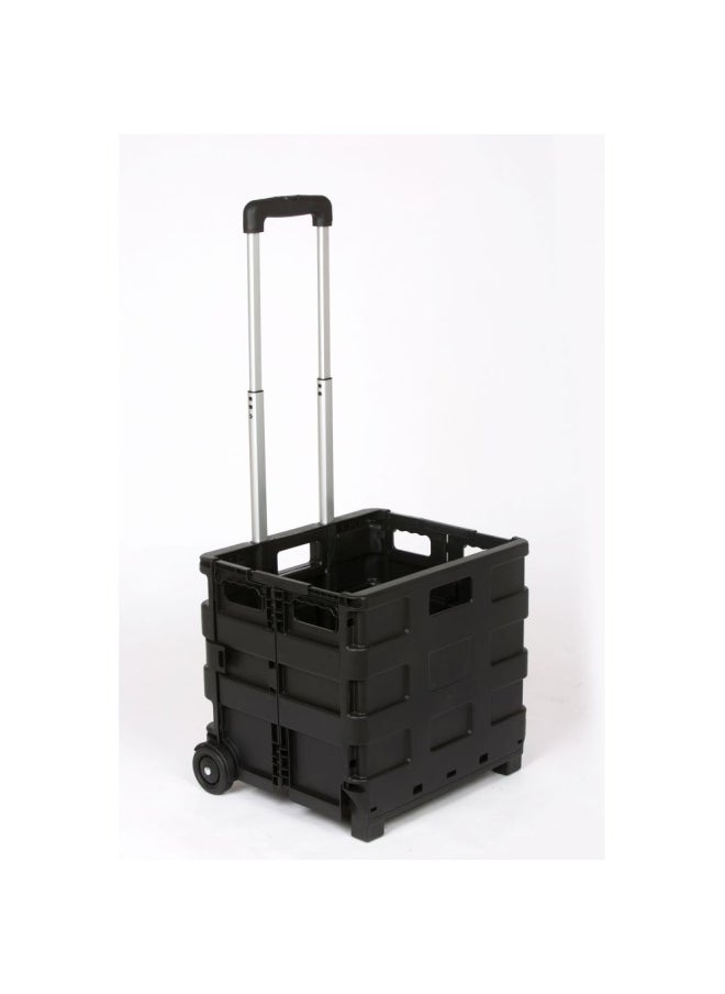 Milano Folding Shopping Trolly Smart Foldable Carts Grocery Heavy Duty Outdoor Trolley Shopping Carts with Push Handle (Tt1119Ca-38X32X52)35Kg