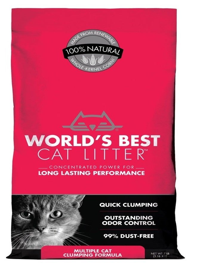 World's Best Cat Litter, Multiple Cat Clumping Formula, 7 lbs. - Image 2