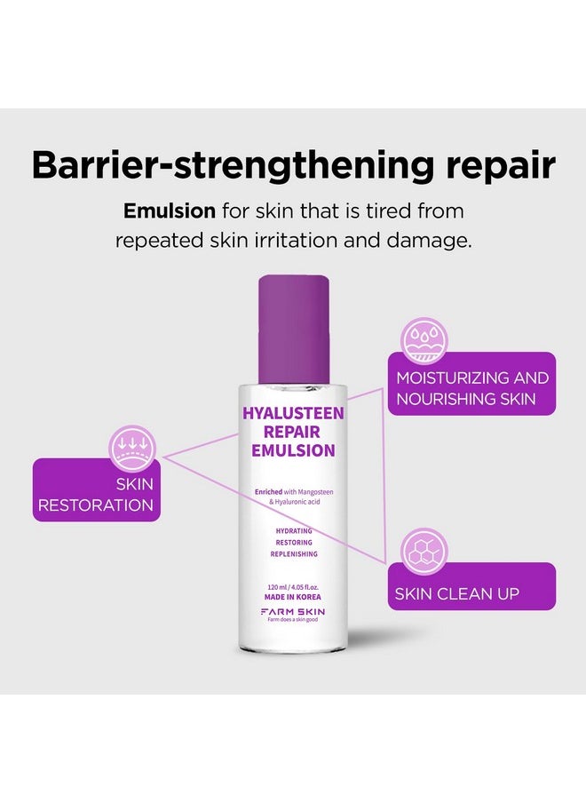 FARMSKIN FARMSKIN Superfood For Skin Hyalusteen Repair Emulsion -Korean Skincare Moisturizer/Hydrationg Facial Lotion for All Skin Type (4.05fl.oz, 120ml)  - Image 3