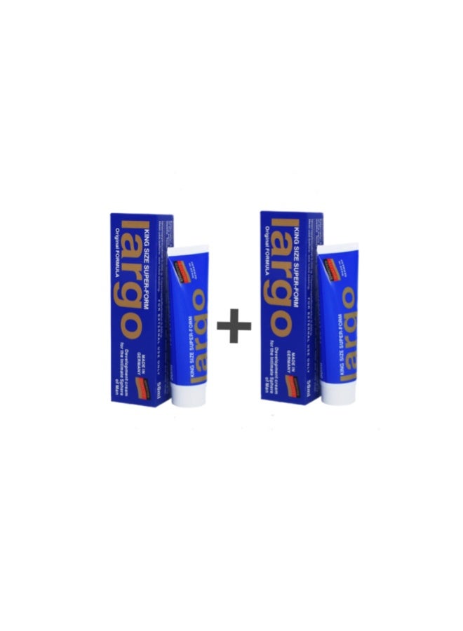 كريم لارجو الاصلي قطعتين