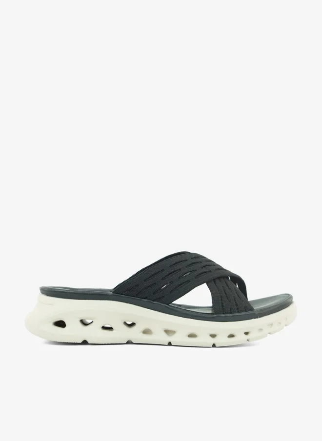 221-337 Zayna Ladies Casual Slides 3F2006-912 Black