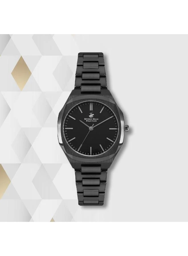 بيفرلي هيلز بولو كلوب BEVERLY HILLS POLO CLUB Women's Analog Black Dial Watch - BP3024X.650