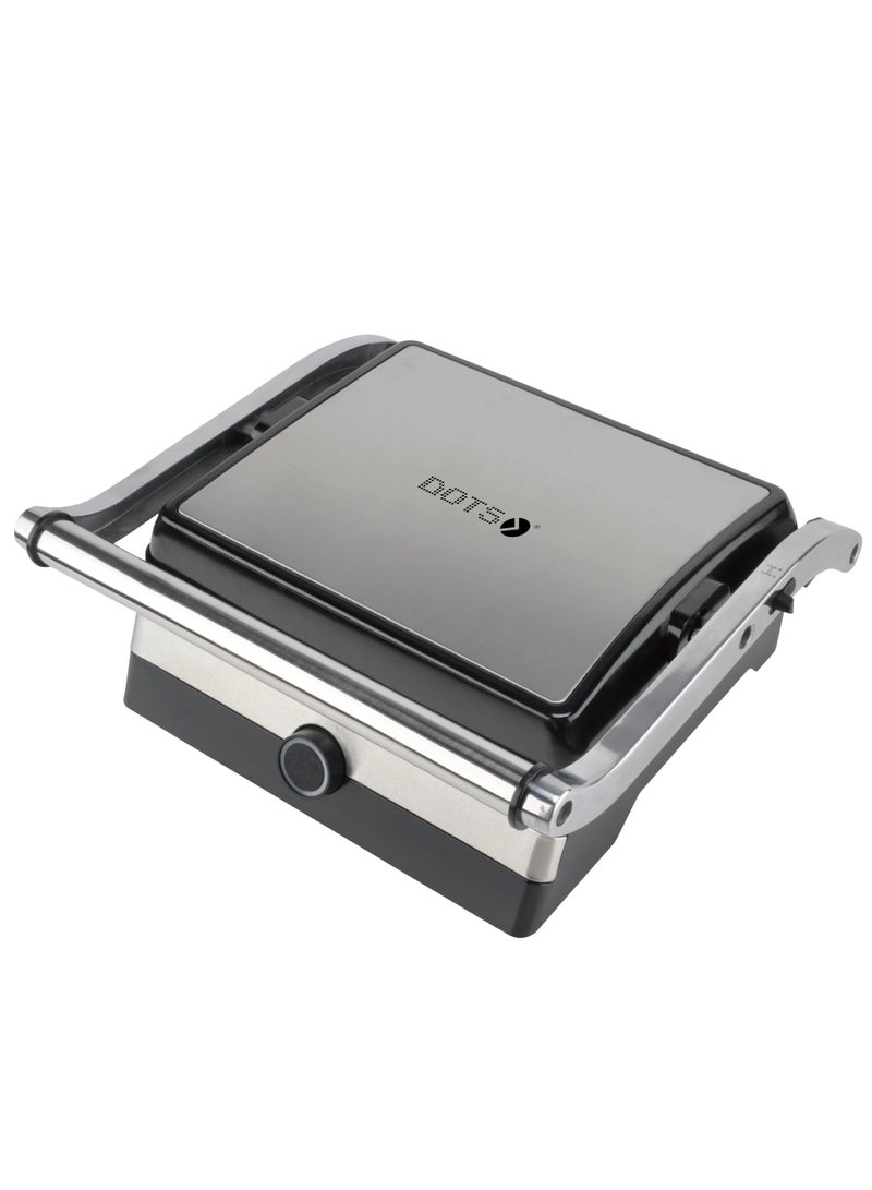 دوتس - شواية كهرباء ، قدرة 2000 واط ، شرائح صانع شطائر الألواح الثابتة - CGP1011SB