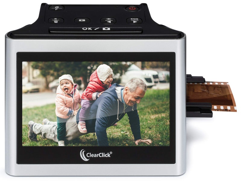 ClearClick Virtuoso 2.0 (Second Generation) 22MP Film & Slide Scanner with Extra Large 5" LCD Screen - Convert 35mm, 110, 126 Slides and Negatives to Digital Photos - Image 2
