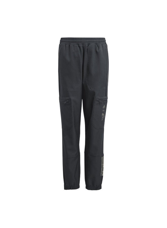 Adidas adidas J Dy Lk Pnt Grey Training Pants 7-8Y  - Image 1