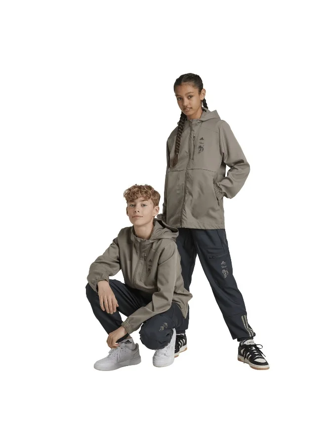 Adidas J Dy Lk Pnt Grey Training Pants 7-8Y