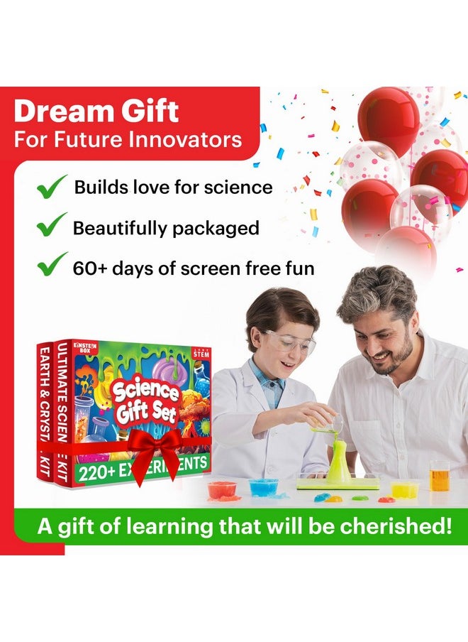 Einstein Box Einstein Box Science Gift Set for Boys & Girls Ages 6-8-10-12-14 Years | Birthday Gifts Ideas for Kids | STEM Learning Toys for 6,7,8,9,10,11,12,13,14-Year-Olds | 2-in-1 Learning Set |  - Image 4