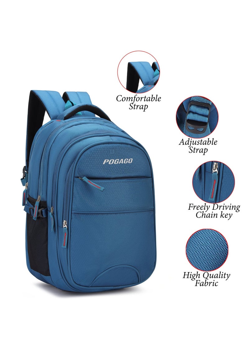 Pogago Travel Backpack, Water Resistant, 17" Laptop, Multiple Pockets Laptop, Travel Backpack, Business Backpacks for Women Men Work College Gift,Casual Daypack - Image 2