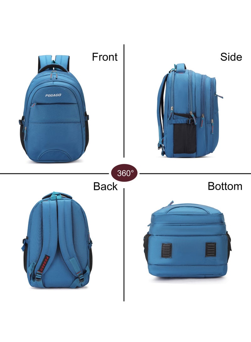 Pogago Travel Backpack, Water Resistant, 17" Laptop, Multiple Pockets Laptop, Travel Backpack, Business Backpacks for Women Men Work College Gift,Casual Daypack - Image 4