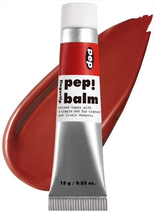 I'M MEME Multi-use Lip and Cheek Tint - Pep! Balm | With Shea Butter, Gift, Liquid Blush and Lip Paint, Travel-Friendly, 001 Recharger, 0.52 Oz - Image 1