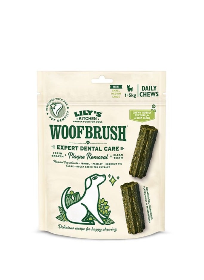 ليلي كيتشن Lilys Kitchen Mini Woofbrush لمضغ الأسنان (10x13g) - عبوة من 2 