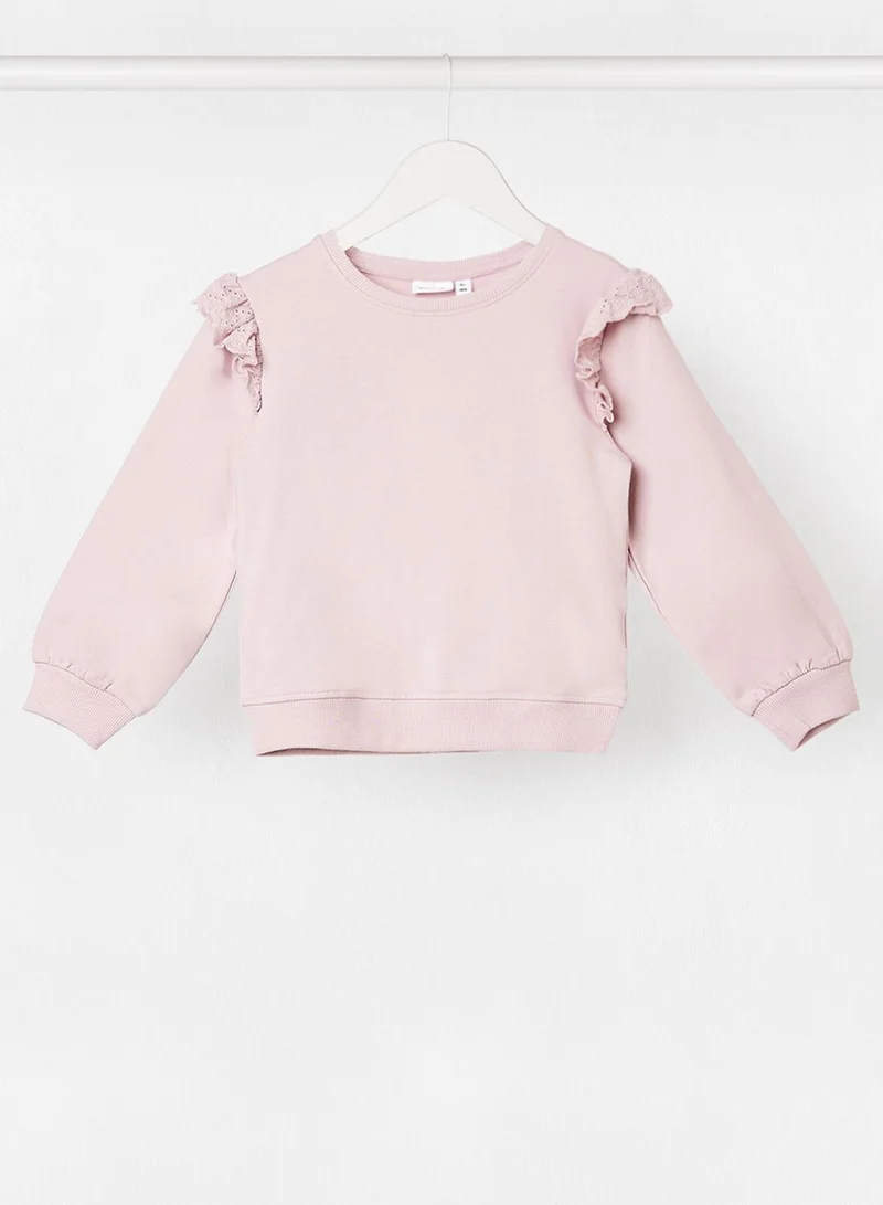 NAME IT Kids Ruffle Sweatshirt