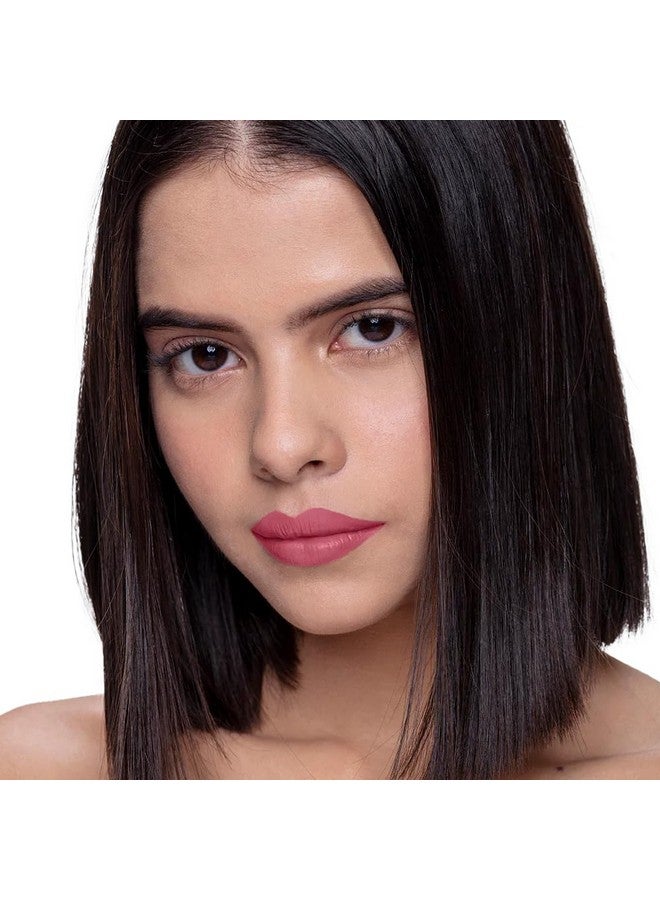 Kiro Non-Stop Airy Matte Liquid Lipstick - Rose Blush, 5ml | Super-Pigmented, Long-Lasting, hydrating | Waterproof, Smudge-Proof, Lightweight | Infused with Avocado & Apricot Oil - Image 3