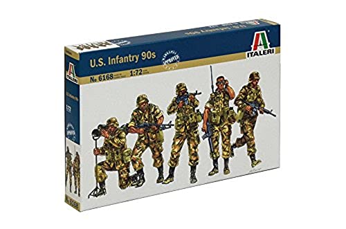 ITALERI ITA6168 U.S. Infantry 90s US Soldiers Model kit, Multicoloured, Small - Image 1