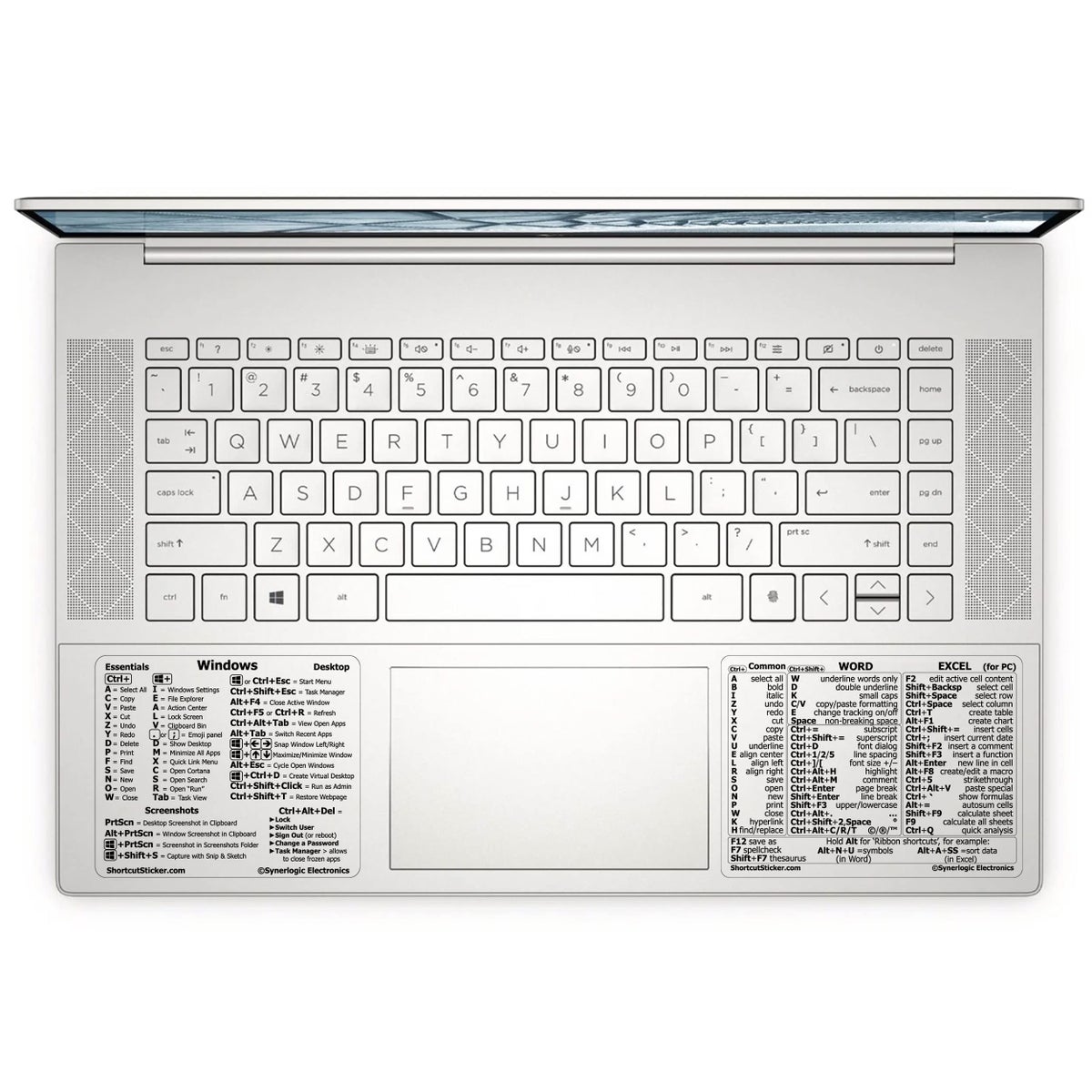 Synerlogic SYNERLOGIC Windows WordExcel for Windows Quick Reference ...
