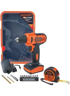 BLACK+DECKER Cordless Drill - 12 Volt - Black - AMLD12-B5  - Image 1