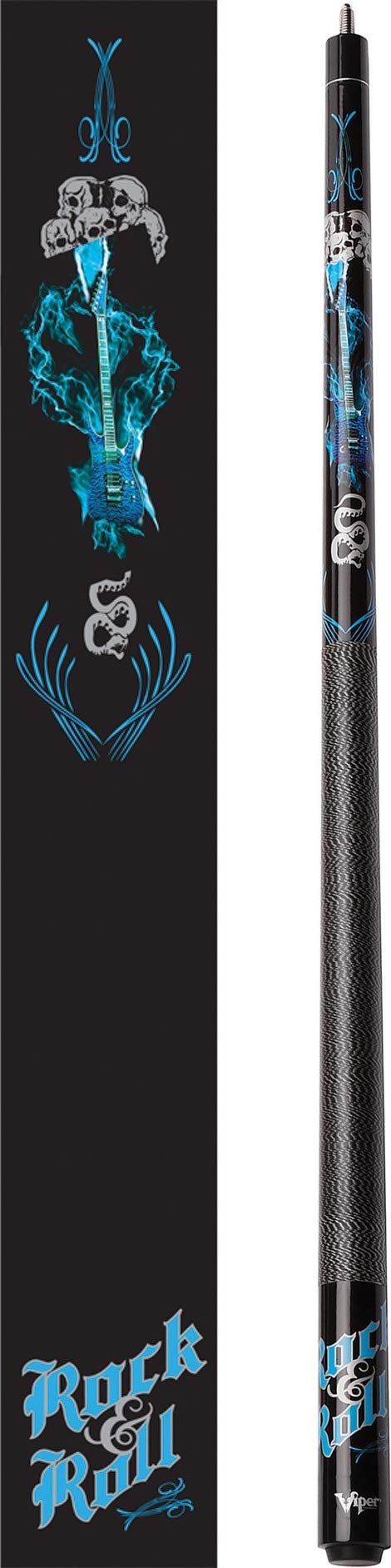 Viper by GLD Products Underground 58" 2-Piece Billiard/Pool Cue, Rock & Roll, 21 Ounce,Blue,50-0653-21 - Image 3