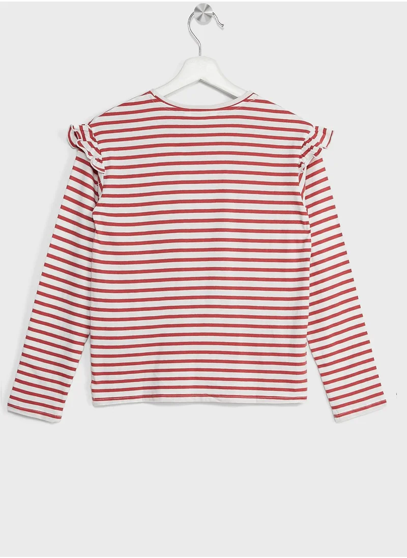 مانجو Kids Striped T-Shirt