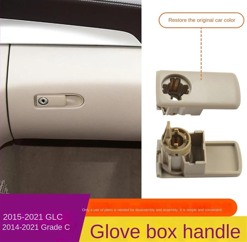 Wivplex Car Glove Box Handle for C Class and GLC Class - Image 3