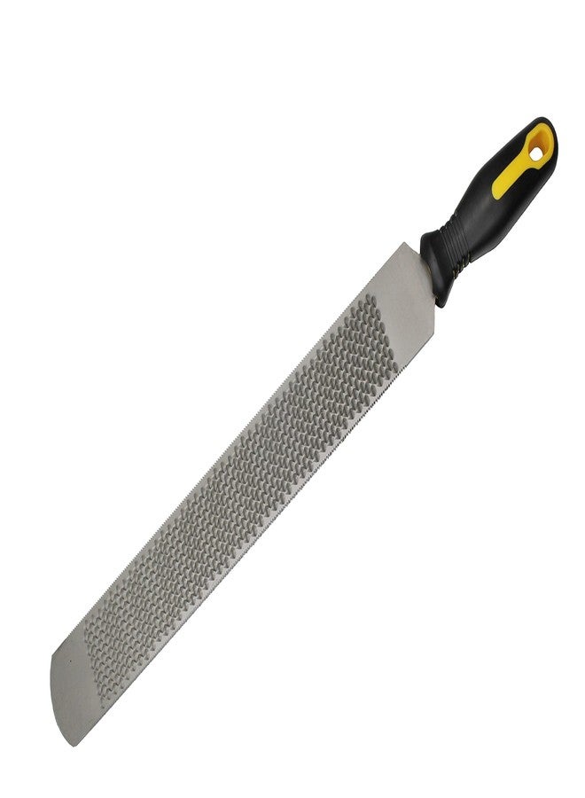 homcare 14 Inch Horseshoe File with Rubber Handle, Hoof Rasp,Farrier File Tool for Horse Goat Cow Hooves - Image 1